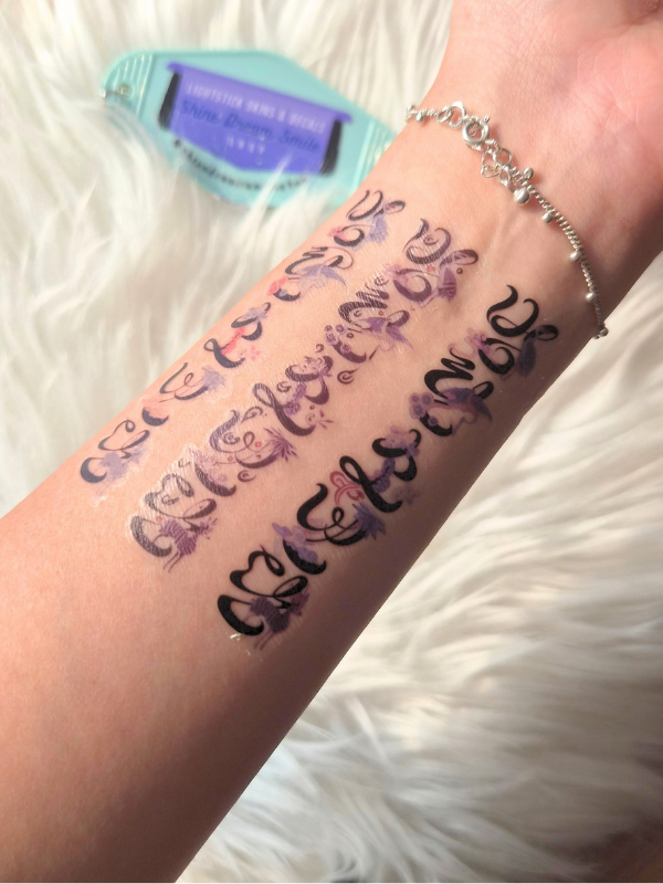 BTS Inspired Temporary Tattoos | K-pop Concert Tattoos